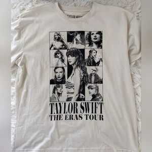 Not for sale. This item has been sold. Taylor Swift Eras Tour beige T-shirt